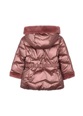 Girls Mayoral Pink Glossy Jacket